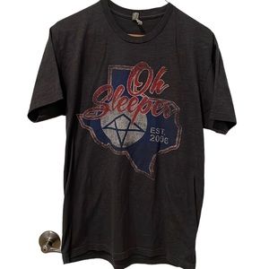 Oh, Sleeper Collector Concert Graphic Tee Shirt Small Next Level Metalcore